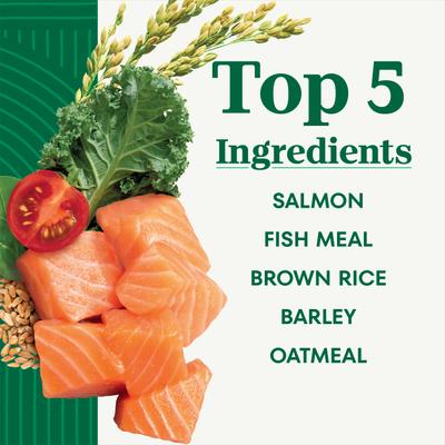 Show full view: Nutro Natural Choice Adult High Protein Salmon & Brown Rice Recipe Dry Dog Food, 28-lb bag slide 6 of 10