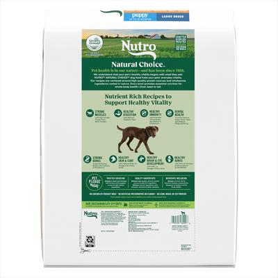 Show full view: Nutro Natural Choice Puppy Large Breed Chicken & Brown Rice Recipe Dry Dog Food, 13-lb bag slide 4 of 10