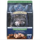Blue Buffalo Wilderness Chicken Recipe Adult High-Protein Grain-Free Dry Dog Food, 13-lb bag