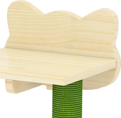 Show full view: Yitahome 7 Piece Set Wall Mounted Climbing Shelves 10.4-in Fleece Cat Tree & Condo, Beige slide 7 of 9