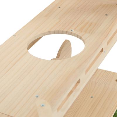 Show full view: Yitahome 21 Piece Set Wall Mounted Climbing Shelves 86.6-in Fleece Cat Tree & Condo, Beige slide 9 of 9