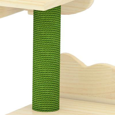 Show full view: Yitahome 14 Piece Set Wall Mounted Climbing Shelves 10.4-in Fleece Cat Tree & Condo, Beige slide 9 of 9