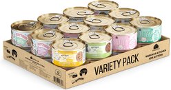 Weruva Kitchen for Kittens Variety Pack Grain-Free Wet Cat Food, 3-oz can, case of 24