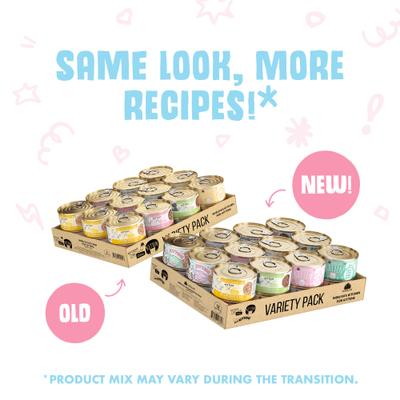 Show full view: Weruva Kitchen for Kittens Variety Pack Grain-Free Wet Cat Food, 3-oz can, case of 24 slide 10 of 13