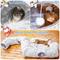 Show in main carousel: Kylinsure 2-in-1 Peekaboo Cave Donut Cat Tunnel Bed with Center Mat, X-Large, Grey slide 3 of 8