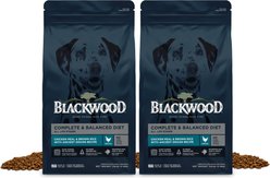 Blackwood Complete & Balanced Diet Adult Chicken Meal & Brown Rice with Ancient Grains Recipe Dry Dog Food, 48-lb bundle