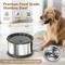 Show in main carousel: UPSKY Non-Skid Stainless Steel Slow Feeder Dog Water Bowl, Grey, 4.5-L slide 6 of 8
