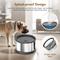 Show in main carousel: UPSKY Non-Skid Stainless Steel Slow Feeder Dog Water Bowl, Grey, 2.5-L slide 4 of 8