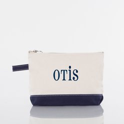 CB Station Personalized Make Up Bag, Navy slide 1 of 7