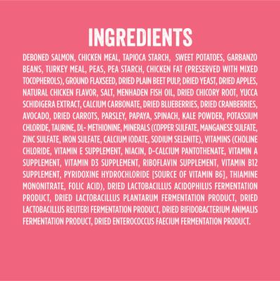 Show full view: Evolve Deboned Grain-Free Salmon & Sweet Potato Recipe Dry Dog Food, 12-lb bag slide 7 of 10