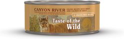 Taste of the Wild Canyon River Feline Recipe with Trout & Salmon in Gravy Canned Cat Food, 3-oz, case of 24