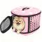 Show in main carousel: Niubya Airline Approved Soft Sided Collapsible Carrier Travel Bag for Small Dogs & Cats, Pink slide 3 of 10