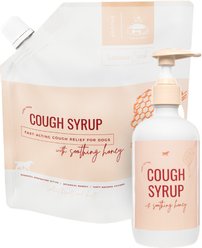 Lanana Creek Farms Cough Syrup & Refill Liquid Medication for Dogs, 7.7-fl oz & 500-mL bottle