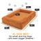Show in main carousel: INVIROX Orthopedic Waterproof Memory Foam Couch Dog Bed with Bolster, Jumbo, Light Brown slide 6 of 10