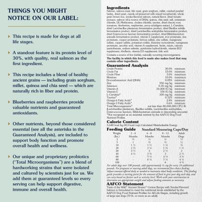 Show full view: Taste of the Wild Ancient Stream Smoke-Flavored Salmon with Ancient Grains Dry Dog Food, 14-lb bag slide 4 of 10