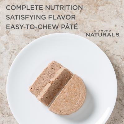 Show full view: Diamond Naturals Indoor Hairball Control Adult Canned Cat Food, 5.5-oz, case of 24 slide 4 of 7