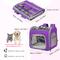 Show in main carousel: Niubya Breathable Carrier Backpack for Small Dogs, Puppies & Kitties, Purple slide 3 of 11