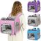 Show in main carousel: Niubya Breathable Carrier Backpack for Small Dogs, Puppies & Kitties, Pink slide 7 of 10