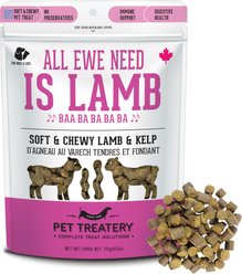 The Granville Island Pet Treatery All Ewe Need is Lamb Soft Chew Treats, 6.17-oz bag