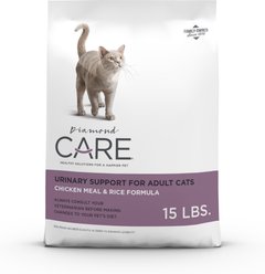 Diamond Care Urinary Support Formula Adult Dry Cat Food, 15-lb bag
