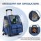 Show in main carousel: Heeyoo Rolling Carrier Backpack with Wheels for Small Dogs & Cats, Blue slide 6 of 10