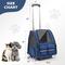 Show in main carousel: Heeyoo Rolling Carrier Backpack with Wheels for Small Dogs & Cats, Blue slide 5 of 10