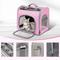 Show in main carousel: Niubya Breathable Carrier Backpack for Small Dogs, Puppies & Kitties, Pink slide 5 of 10