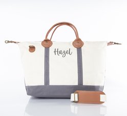 CB Station Personalized Weekender Bag, Gray