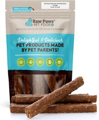 Raw Paws 6-in Soft Bully Sticks Dog Chew, 15 count