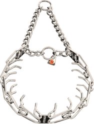 Herm Sprenger ULTRA-PLUS Stainless Steel Dog Training Collar with Center Plate, Assembly Chain & 2 Rings, Heavy
