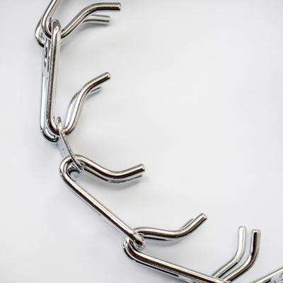 Show full view: Herm Sprenger ULTRA-PLUS Stainless Steel Prong Dog Training Collar with Center-Plate & Assembly Chain, Short Link slide 5 of 8