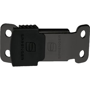 Herm Sprenger Stainless Steel ClicLock for Prong Dog Collar, Black, Heavy