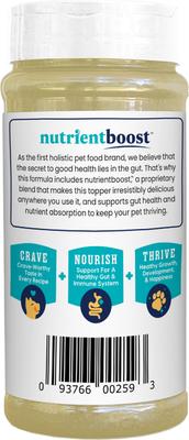 Show full view: Solid Gold Gut Health Pumpkin Flavor Grain-Free Dog Food Seasoning Topper, 4-oz jar slide 6 of 9