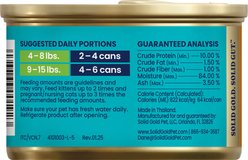 Solid Gold Nature's Harmony Chicken & Duck Grain-Free Shreds in Gravy Wet Cat Food, 2.8-oz can, 12 count slide 2 of 7