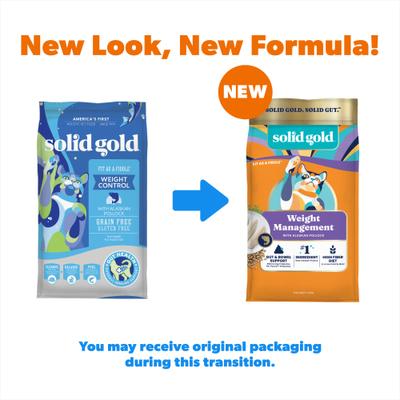 Show full view: Solid Gold Weight Control Alaskan Pollock Grain-Free Gut Health Dry Cat Food, 6-lb bundle  slide 3 of 12