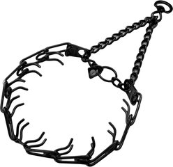 Herm Sprenger ULTRA-PLUS Dog Prong Training Collar, Black Stainless, Short Link