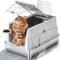 Show in main carousel: Lobeve Stainless Steel Enclosed Cat Litter Box with lid, Metal Litter Scoop & Litter Mat, X-Large slide 1 of 8
