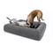 Show in main carousel: INVIROX Orthopedic Waterproof Memory Foam Couch Dog Bed with Bolster, Jumbo, Fluffy Grey slide 4 of 12