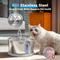 Show in main carousel: PetNF Wireless Charging 304 Stainless Steel Automatic Dog & Cat Water Dispenser, 135-oz slide 4 of 9