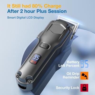 Show full view: OneIsAll RFC-676 Cordless & Low Noise Dog Grooming Clippers, Black slide 5 of 7