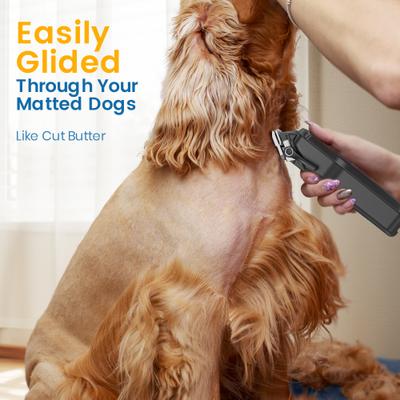 Show full view: OneIsAll RFC-676 Cordless & Low Noise Dog Grooming Clippers, Black slide 2 of 7