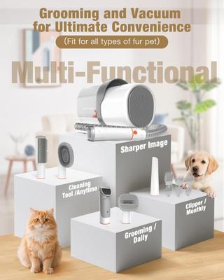 Show full view: Sharper Image GroomMaster ProG1 5-in-1 Dog & Cat Grooming Kit slide 3 of 10