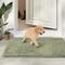 Show in main carousel: Heeyoo Absorbent Non-Slip Washable Chenille Dog Door Mat, Camel, 24 x 17-in slide 1 of 9