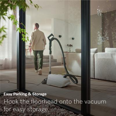 Show full view: Miele Guard M1 Dog & Cat Bagged Canister Vacuum Cleaner, Obsidian Black/Space Grey slide 9 of 9