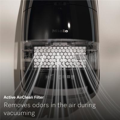 Show full view: Miele Guard M1 Dog & Cat Bagged Canister Vacuum Cleaner, Obsidian Black/Space Grey slide 6 of 9