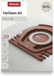 Miele HyClean Air CO Guard M1 Vacuum Cleaner Bags, White with Red Collar