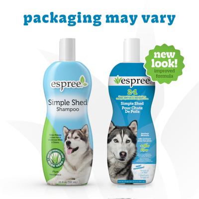 Show full view: Espree Simple Shed Dog Shampoo & Conditioner, 20-fl oz bottle slide 3 of 9