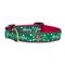Show in main carousel: Up Country Merry Christmas Dog Collar, Medium Wide: 12 to 18-in neck, 1-in wide slide 1 of 5