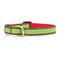 Show in main carousel: Up Country Christmas Candy Cane Dog Collar, Small Narrow: 9 to 15-in neck, 5/8-in wide slide 1 of 4