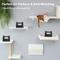 Show in main carousel: FUKUMARU 4-in-1 Wall Mounted Cat Wall Shelves Set, Tree & Condo, Beige slide 4 of 7